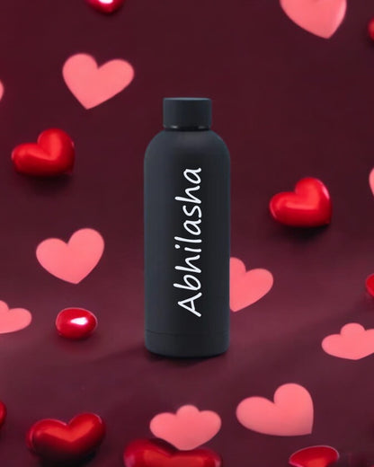 Personalised Leakproof & Vibrant Velvet Bottle - Love