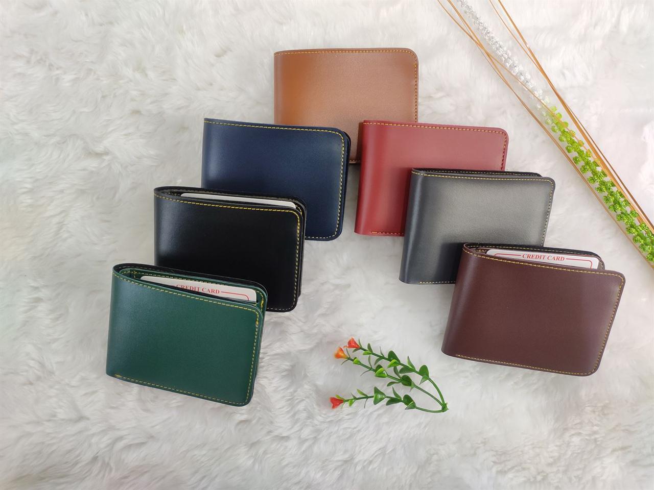 Genuine Leather Men Wallet Small Mini Card Holder Male Wallet Pocket Retro  purse | Wish